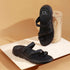 Women's Adjustable Double Buckle Toe-Ring Comfort Sandal