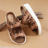 Women's Chunky Platform Buckle Slide Sandals