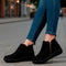 Women's Comfort Zipper Ankle Bootie Casual Everyday Low-Cut Boot
