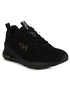 MIKE N Black Men's Running Shoes