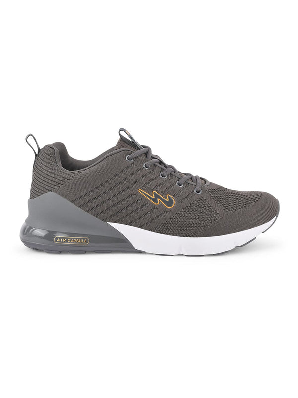 MIKE N Grey Men's Running Shoes