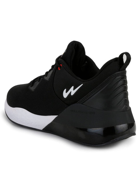 MILAN Black Men's Running Shoes