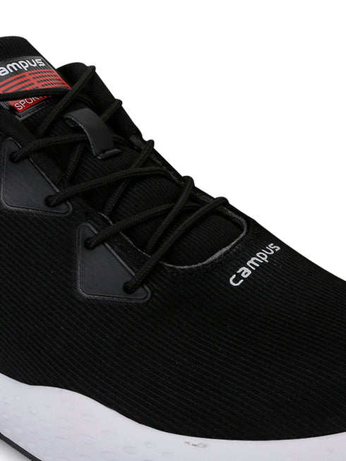 MILAN Black Men's Running Shoes