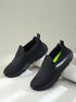 MIBRO Black Men's Walking Shoes