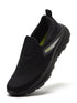 MIBRO Black Men's Walking Shoes