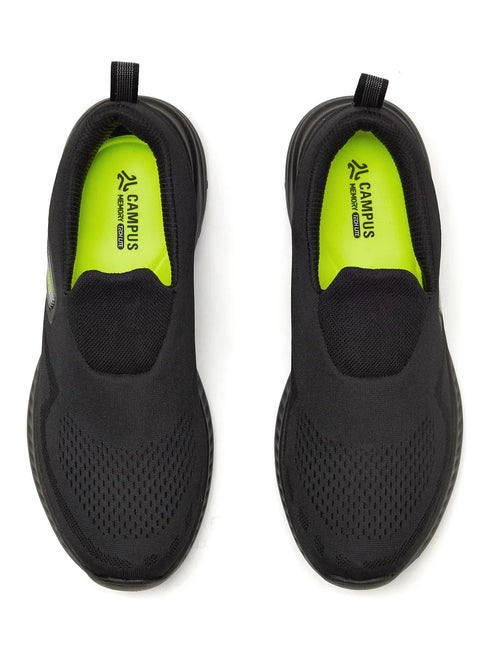 MIBRO Black Men's Walking Shoes