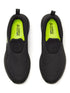 MIBRO Black Men's Walking Shoes