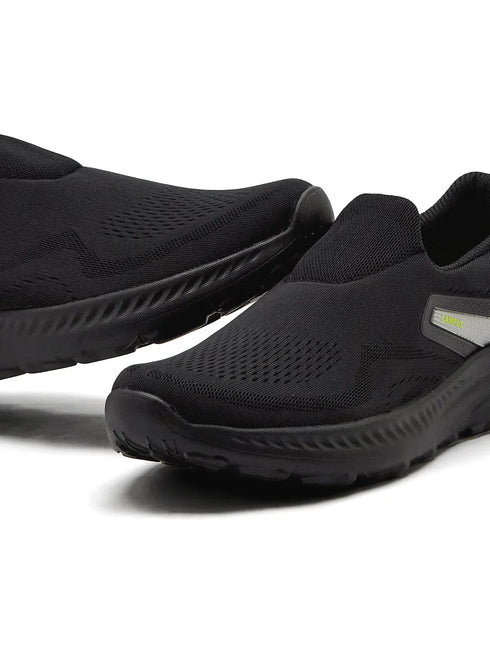 MIBRO Black Men's Walking Shoes