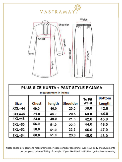 Men's Ombre Elephant Motif Print Cotton Blend Kurta Pyjama Set