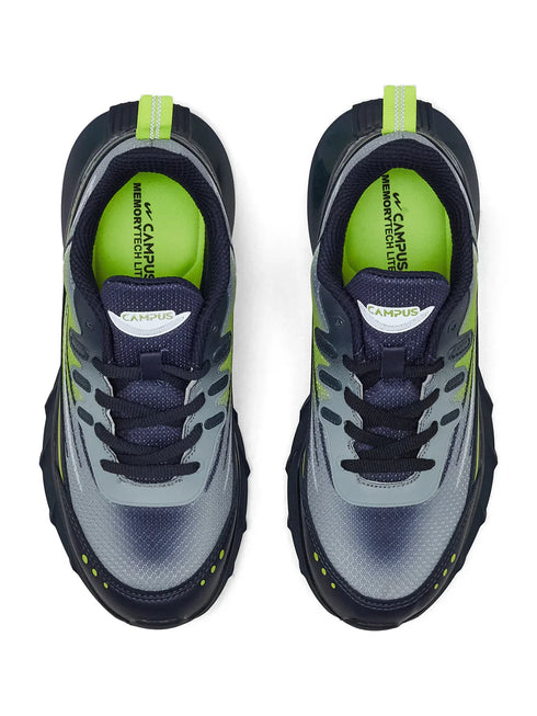 MOLLY Grey Child Running Shoes