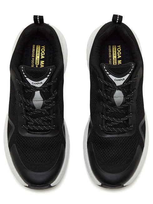 MOTIVE Black Men's Running Shoes