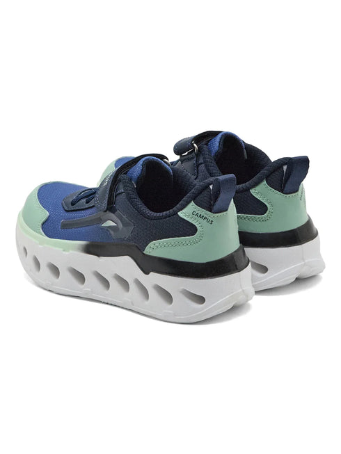 MUFFLE K Blue Kids Running Shoes