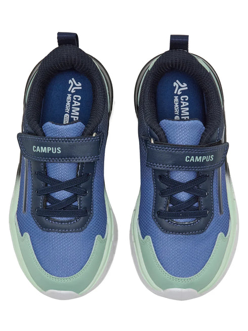 MUFFLE K Blue Kids Running Shoes