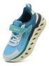 MUFFLE K Blue Kids Running Shoes