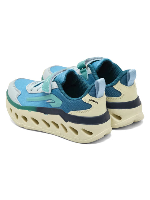 MUFFLE K Blue Kids Running Shoes