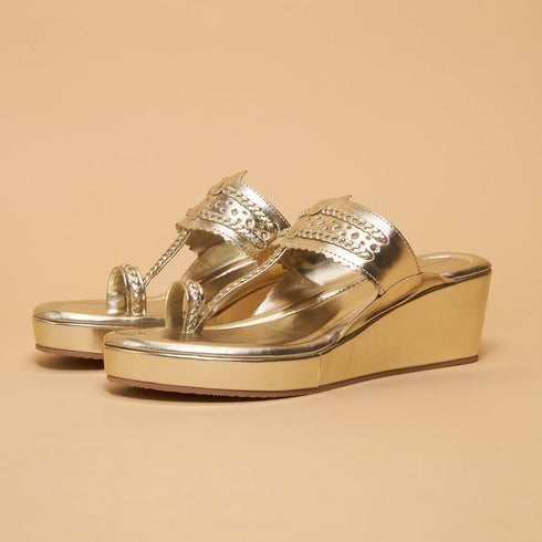 Maya Kolhapuri Wedges