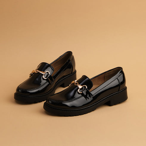 Micah Patent Loafers