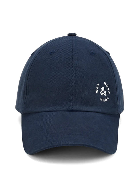 Unstructured Cotton Twill Navy Unisex Cap