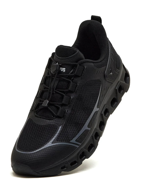 NECTER Black Men's Running Shoes