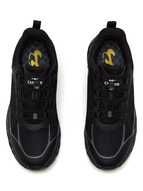 NECTER Black Men's Running Shoes
