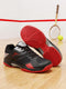 NET RUSH Black Men's Badminton Shoes