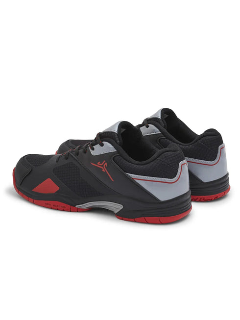 NET RUSH Black Men's Badminton Shoes