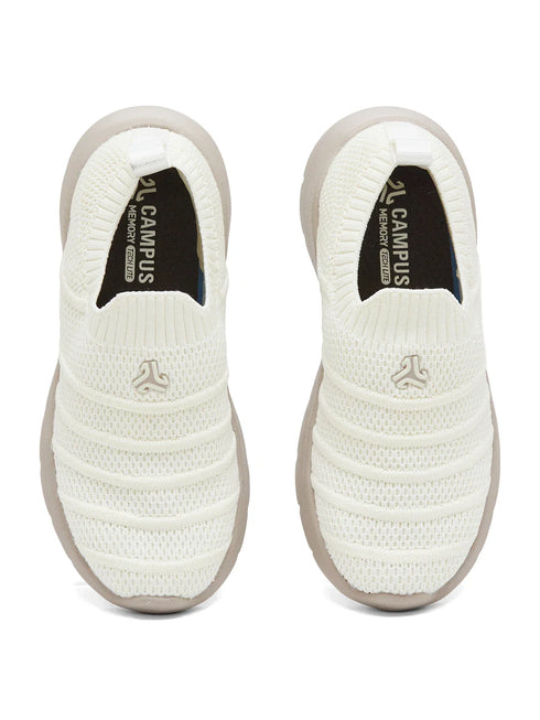 NOAH KIDS White Kids Walking Shoes