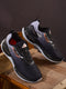 NORIL Black Men's Running Shoes