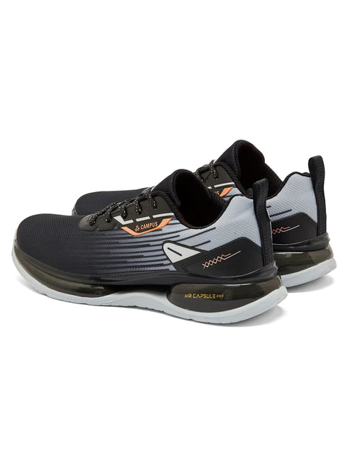 NORIL Black Men's Running Shoes