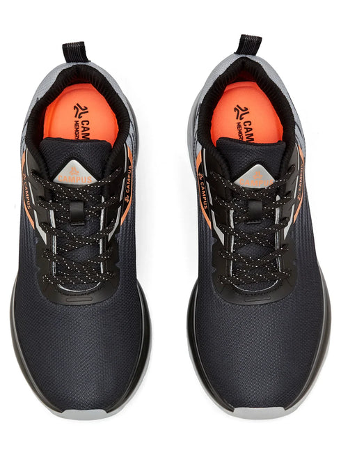 NORIL Black Men's Running Shoes