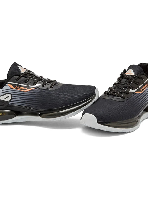 NORIL Black Men's Running Shoes