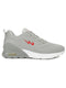 NORTH PLUS Grey Men's Running Shoes