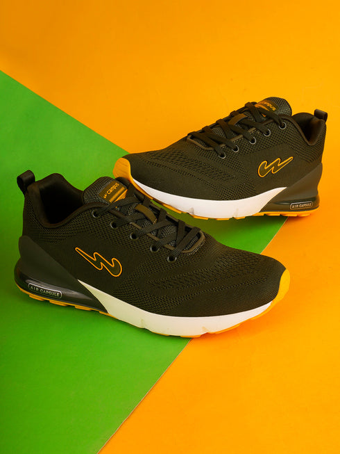 NORTH PLUS Olive Men's Running Shoes