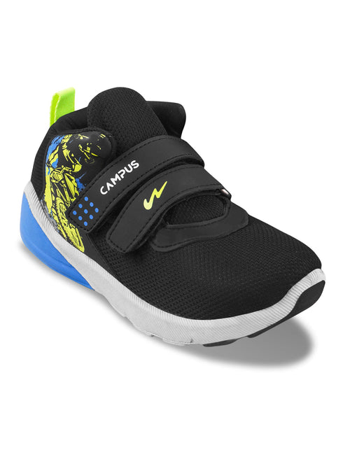 NT-569V Black Child Running Shoes