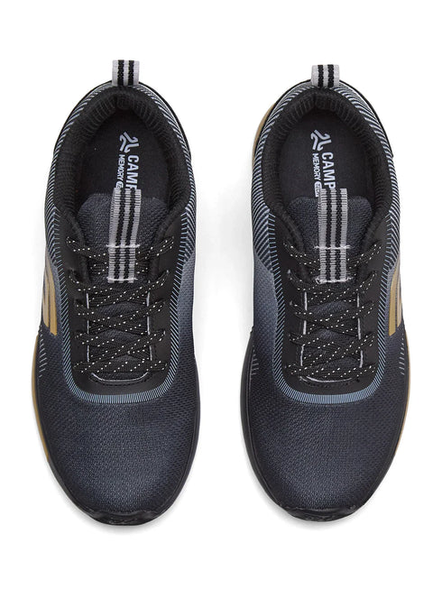NUTRO C Black Child Running Shoes