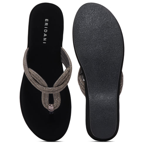 Naysa Rhinestone Wedges