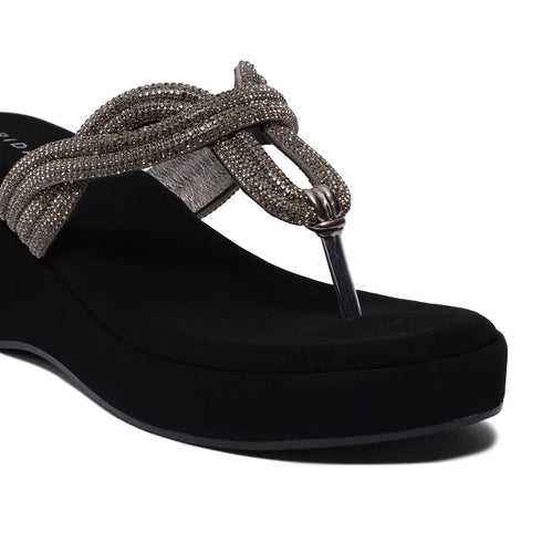 Naysa Rhinestone Wedges