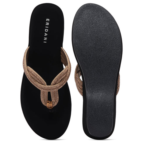 Naysa Rhinestone Wedges