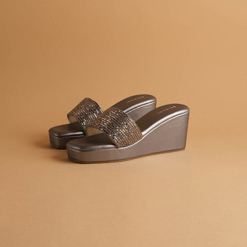 Neev Embellished Wedges