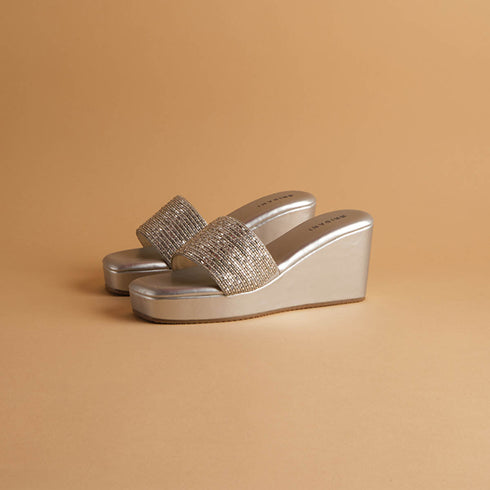 Neev Embellished Wedges