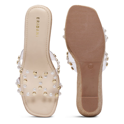 Niki Transparent Wedges