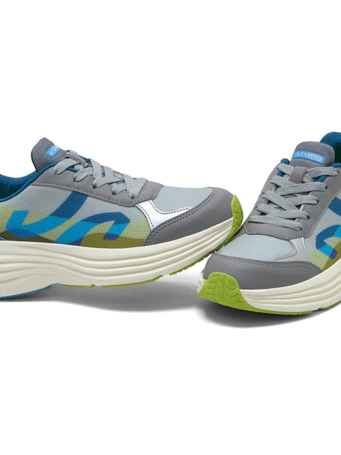OLLIE CH Grey Child Running Shoes
