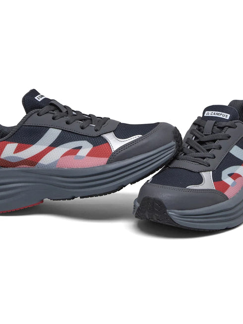 OLLIE CH Grey Child Running Shoes