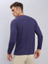 Men Solid Slim Fit Crew Neck T-shirt with TECHNO COOL+
