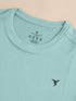 Men Solid Slim Fit Crew Neck T-shirt with TECHNO COOL+