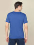Men Solid Slim Fit Crew Neck T-shirt with TECHNO COOL+