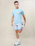 Men Solid Slim Fit Crew Neck T-shirt with TECHNO COOL+