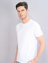 Men Solid Slim Fit Crew Neck T-shirt with TECHNO COOL+