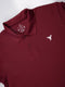 Men Solid Slim Fit Polo T-shirt with MATPIQ