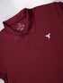 Men Solid Slim Fit Polo T-shirt with MATPIQ